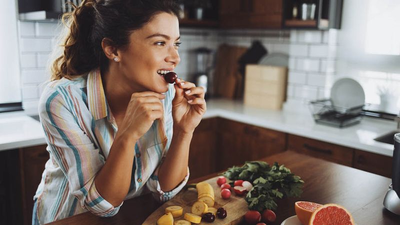 She eats to nourish—not punish