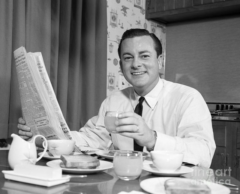 Reading the newspaper — cover to cover