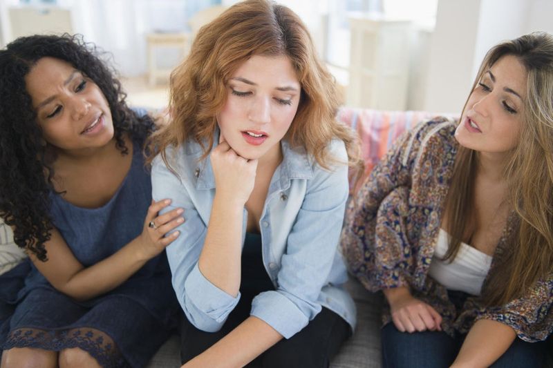 You're more comfortable venting to others