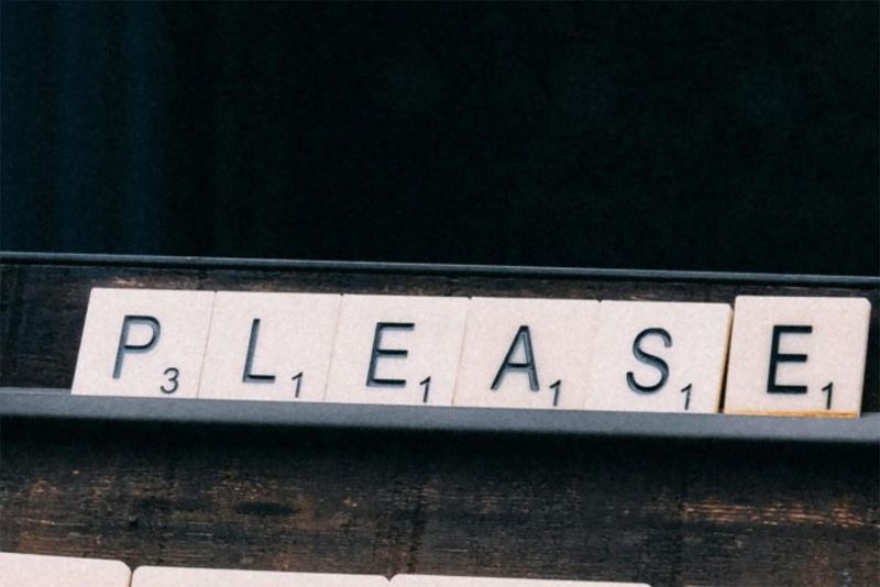 Forgetting Basic Courtesies