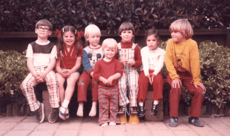 Playing with questionable neighborhood kids with no background check