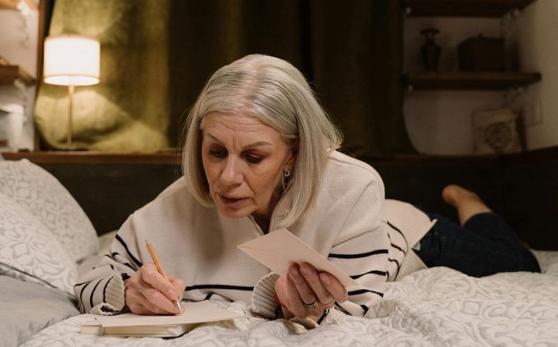 Writing thank-you notes by hand