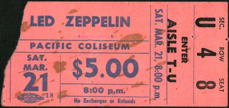Concert tickets were under $20