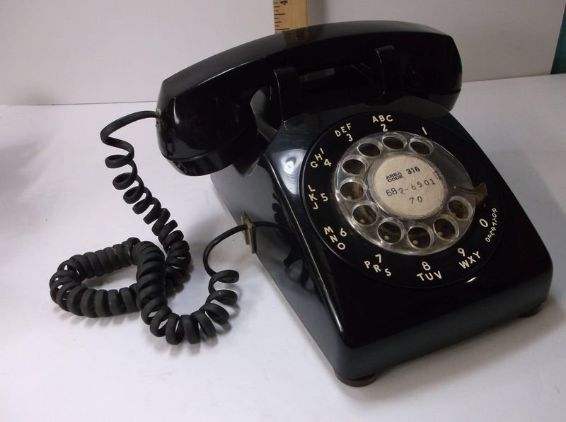 The ring of a landline phone — and everyone sprinting to answer