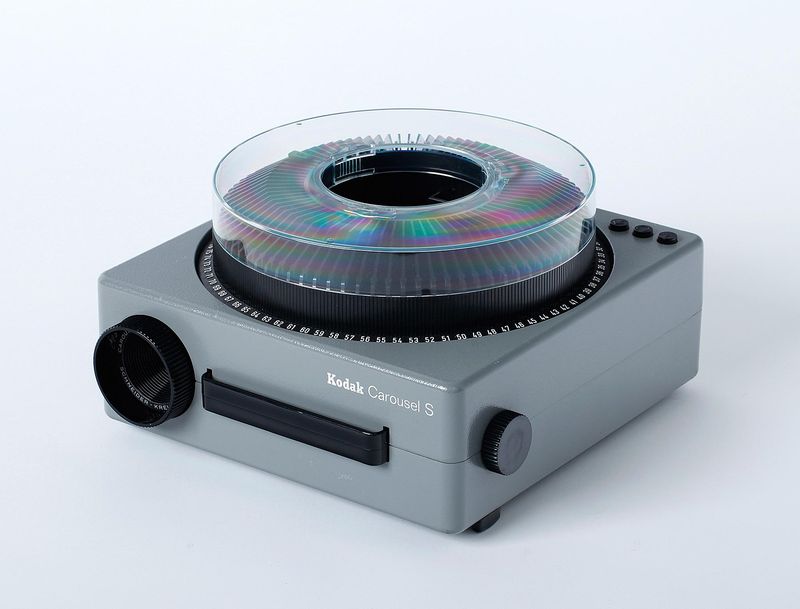 The ker-chunk of a slide projector changing frames