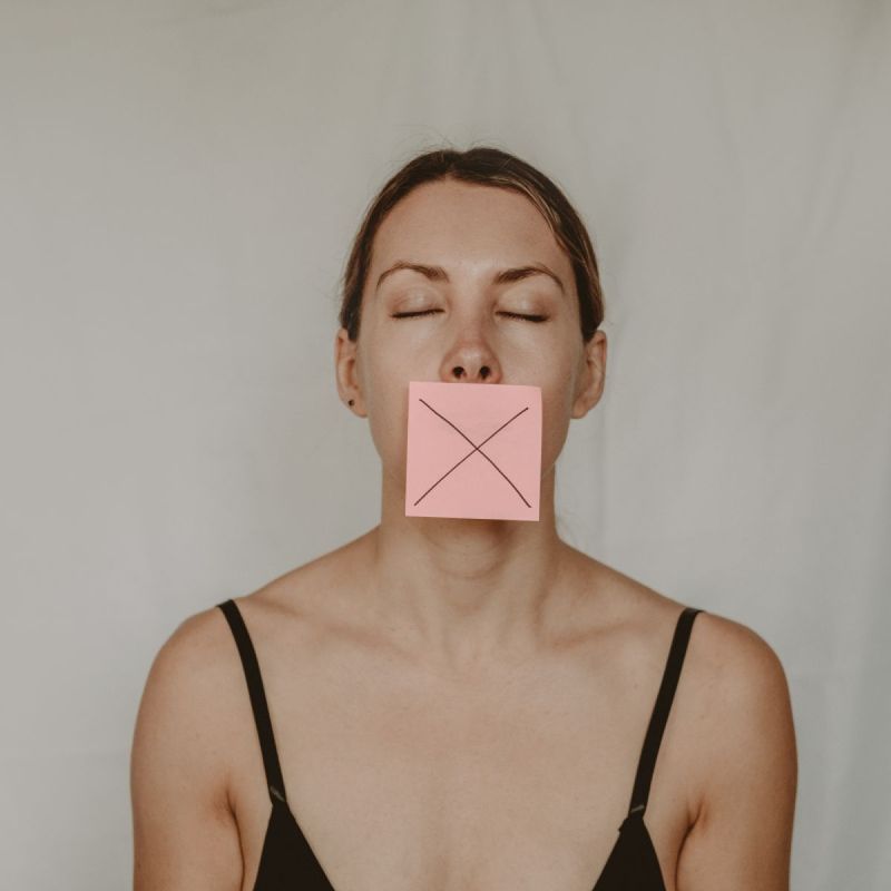 You censor yourself to avoid judgment