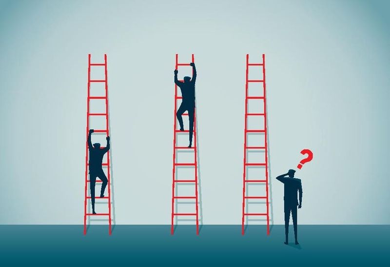 Climbing a corporate ladder they didn’t ask for