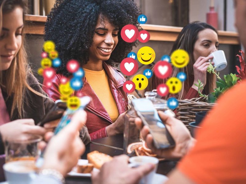 Relying on validation from strangers online