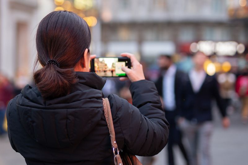Filming strangers for content without consent