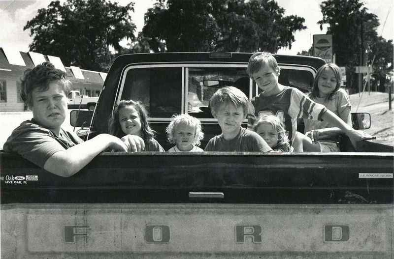 Riding in the back of pickup trucks