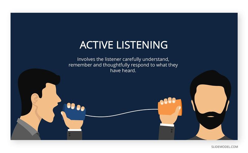 Whether they listen just to respond