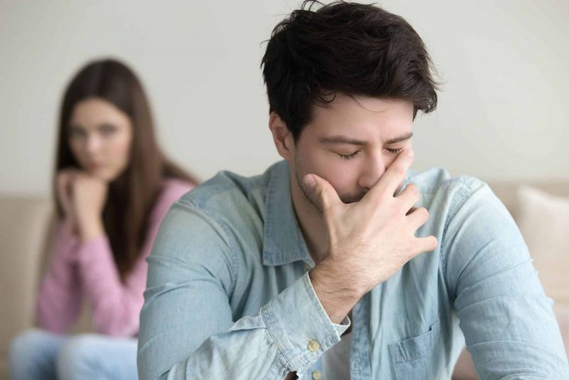 Men often miss the comfort, women miss the connection
