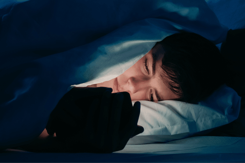 Bragging about not sleeping
