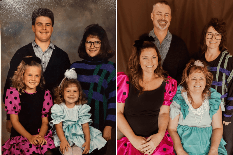Recreating a Childhood Photo