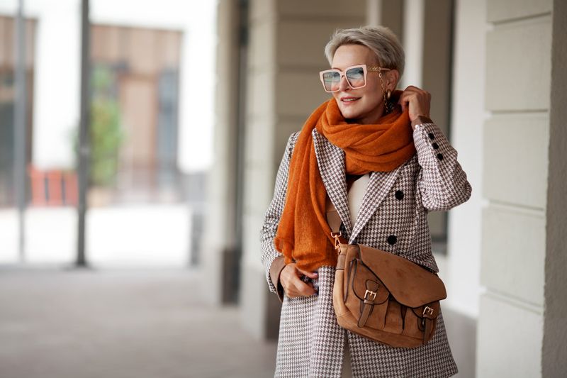 You dress for comfort and confidence—not approval