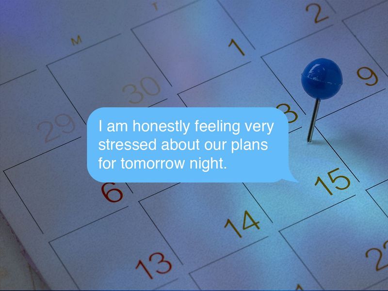 The thought of future plans feels more stressful than exciting
