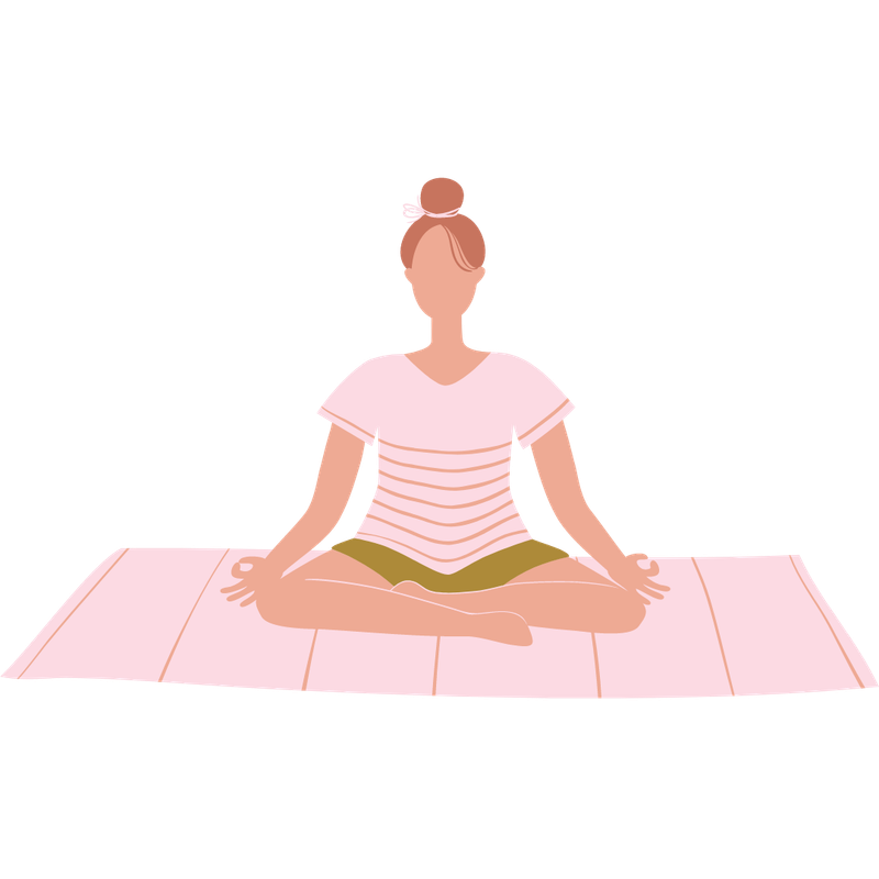 Your body starts to carry less stress