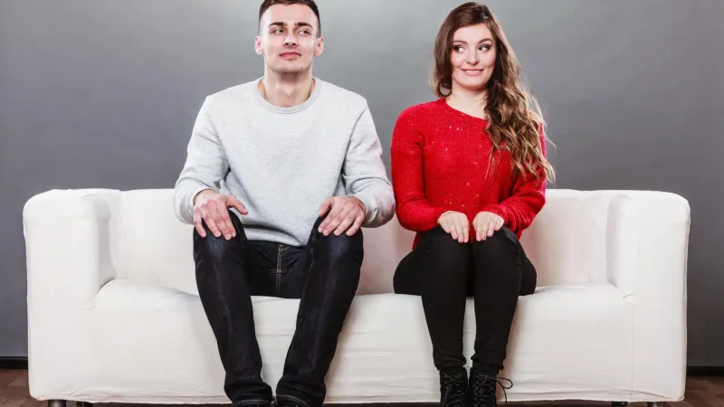 Physical touch feels awkward or nonexistent