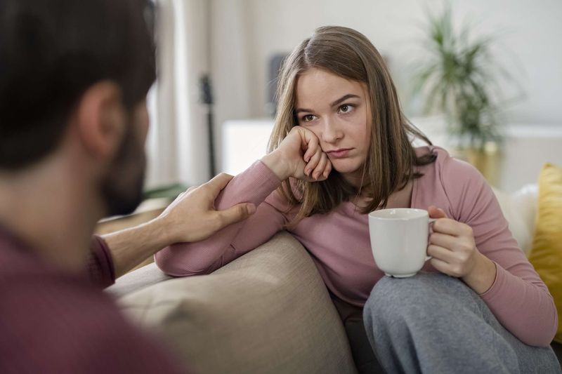 You downplay her stress
