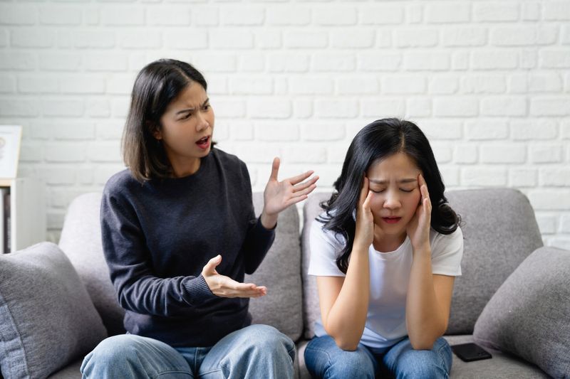 You avoid conflict at all costs