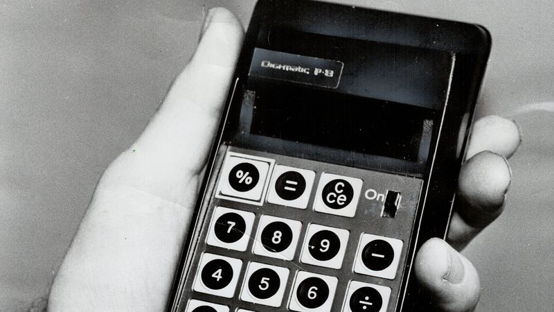 “You won’t always have a calculator in your pocket.”