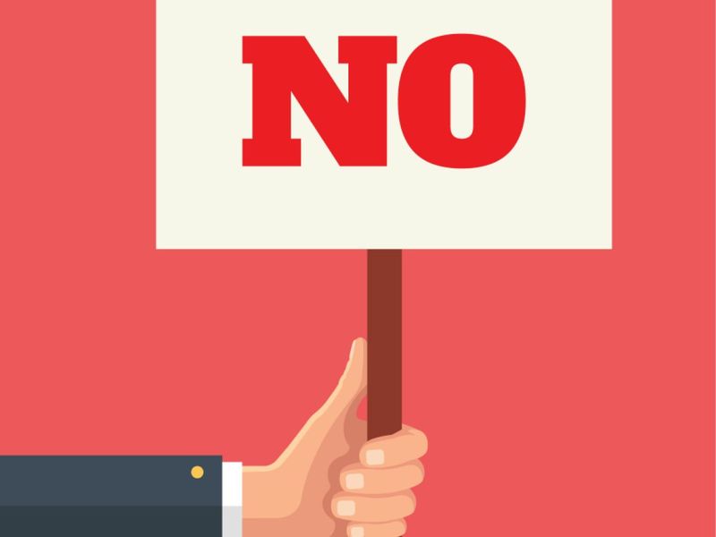 Saying “no” without explaining yourself