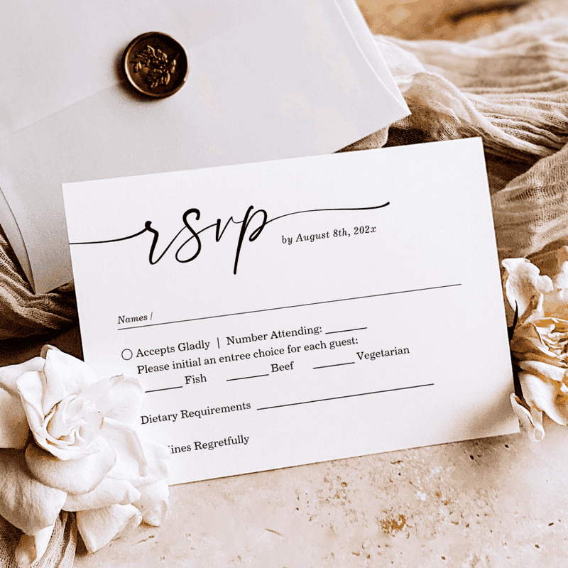 RSVP on time—or don’t go