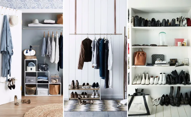 Reclaim her closet.