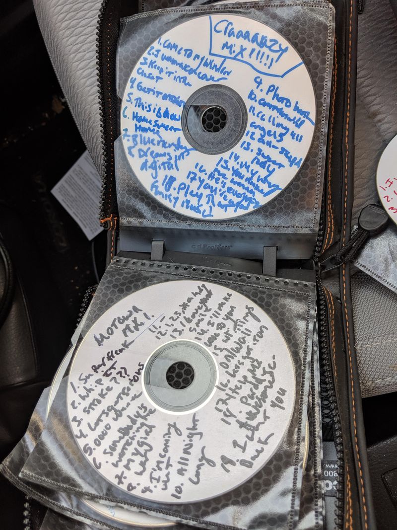 You still burn mix CDs—for the vibe