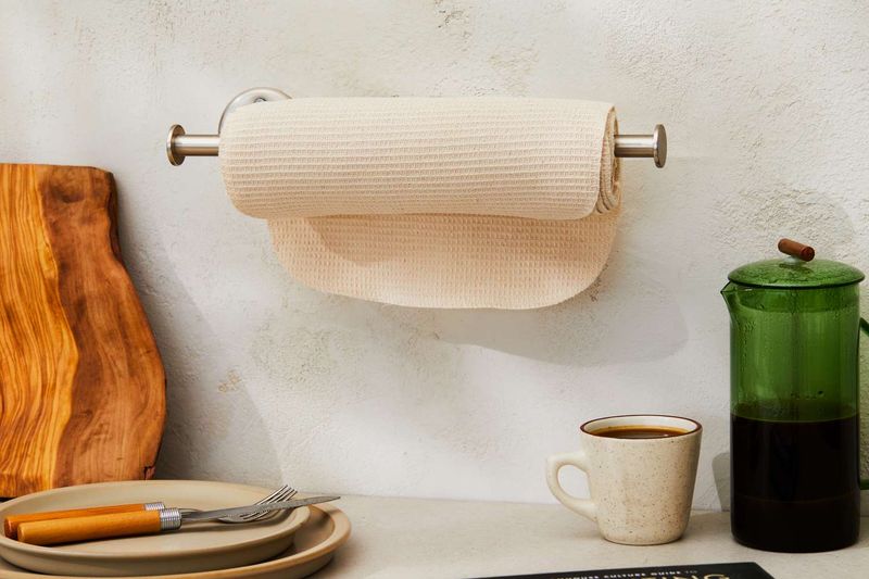 Reusing paper towels and plastic bags