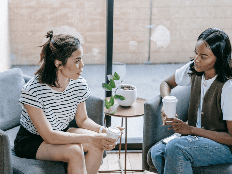 Do you talk to your friends—or hide what’s going on?