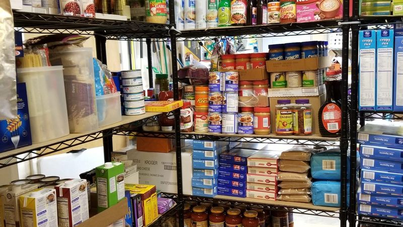 Hoarding toiletries or pantry items