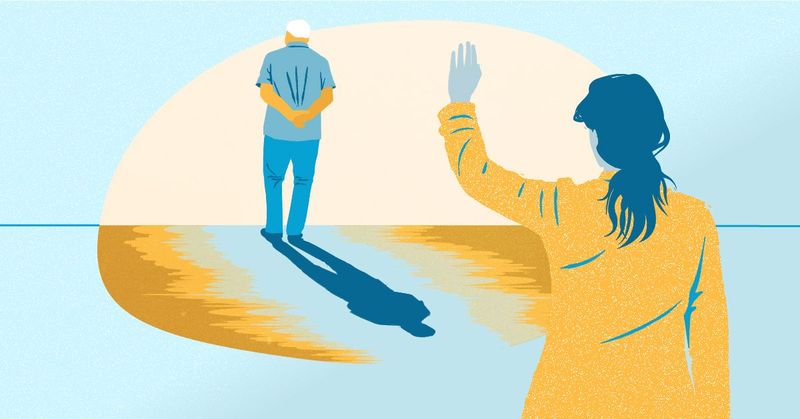 Any kind of good-bye—even a short one.