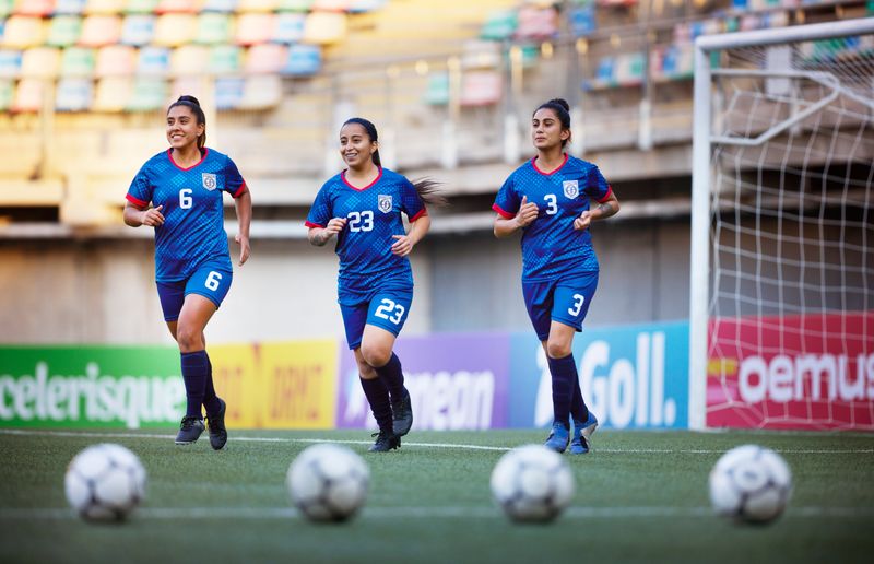 Girls can’t play sports.