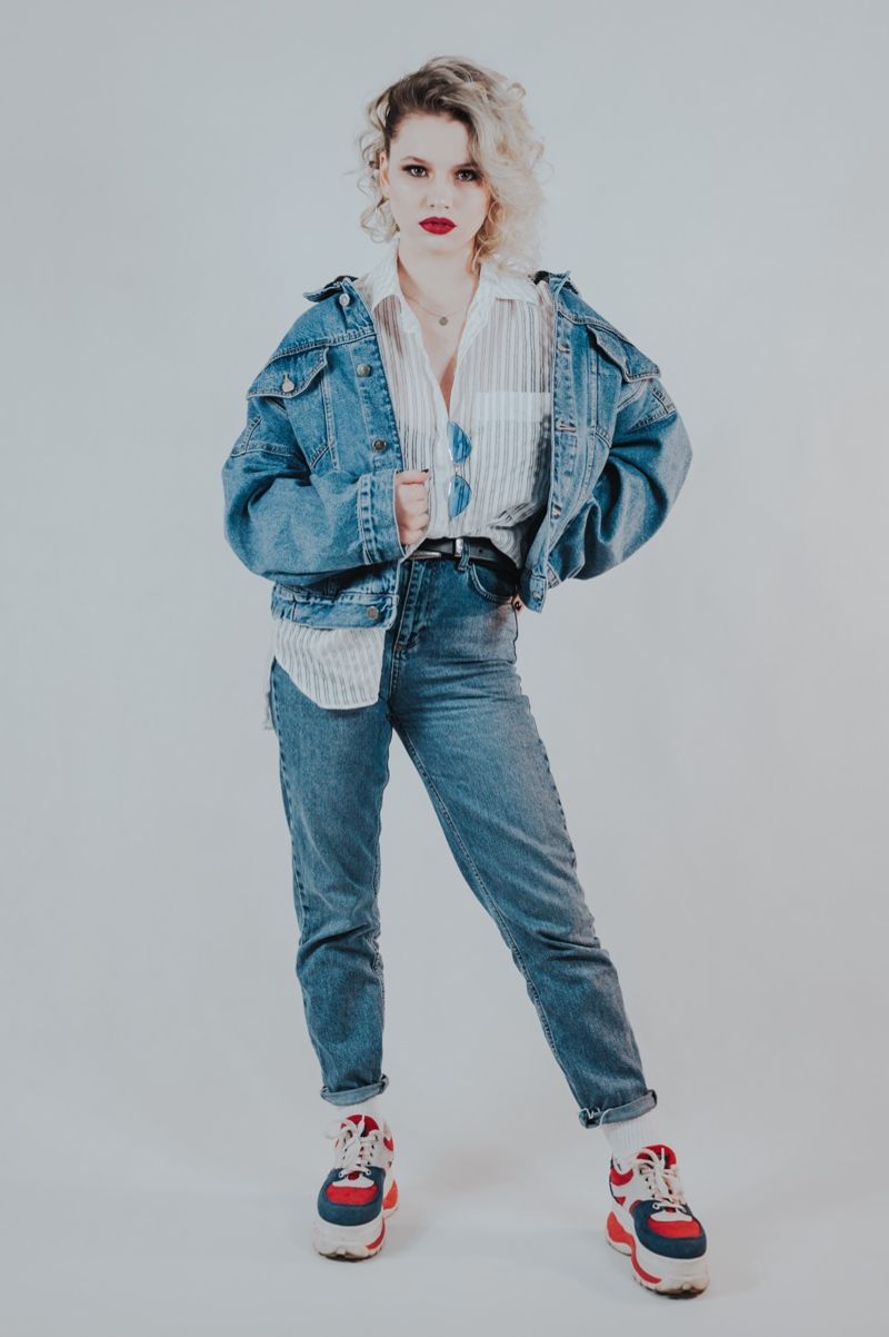 Denim Dreams: The 1980s Fashion Time Machine