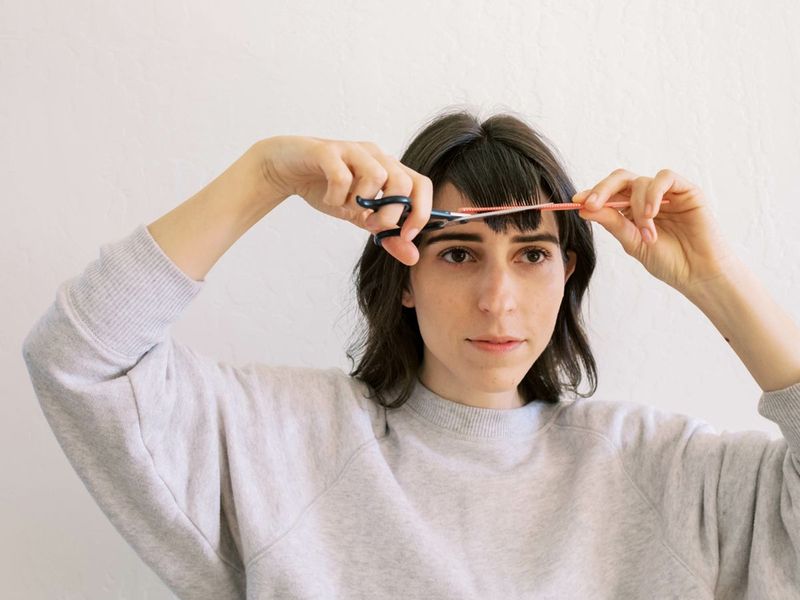 Considering Cutting Your Own Bangs