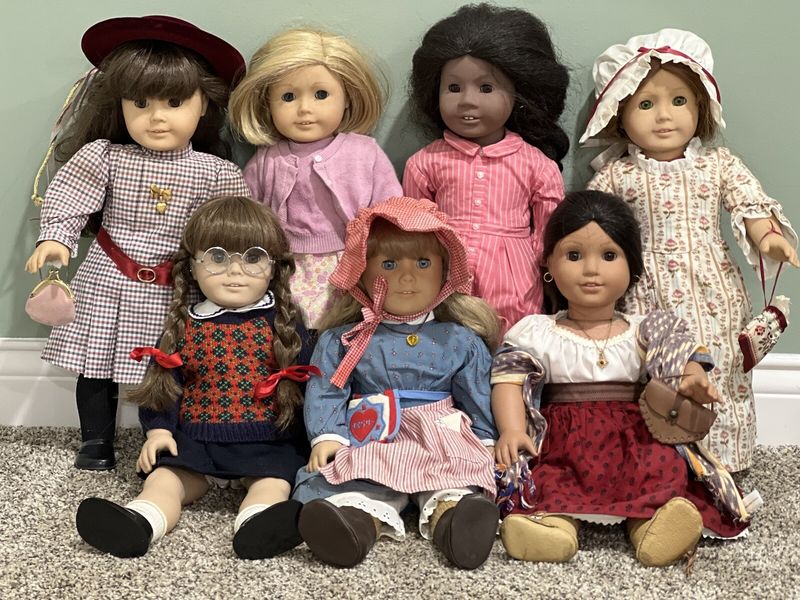 American Girl Dolls with Original Accessories