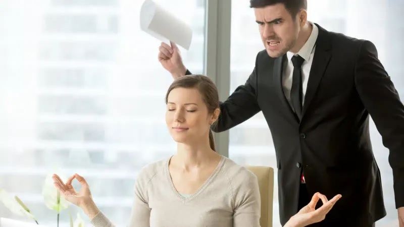 Keeping your peace instead of arguing