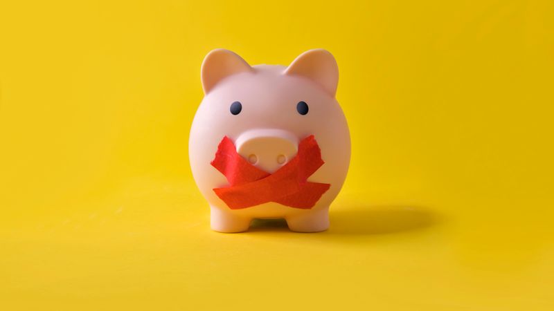 “Never talk about money.”
