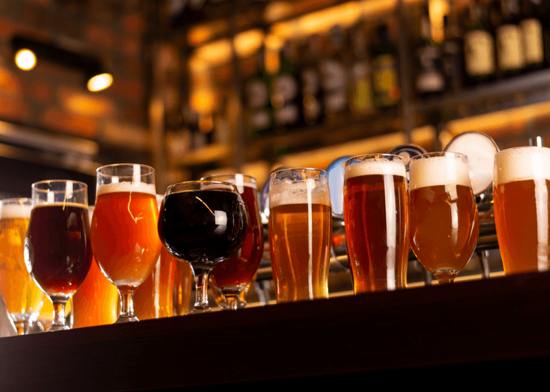 Drinking IPAs