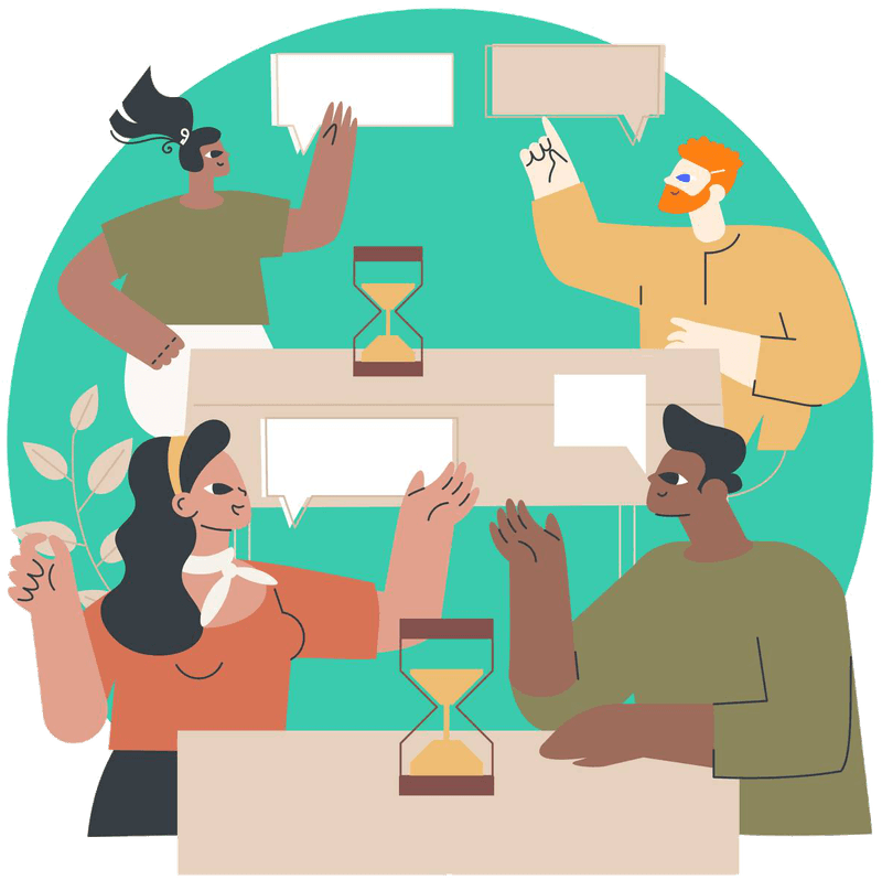 Talking fast and assuming others keep up