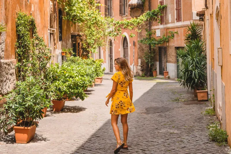 Walk slowly—even if you’re late.