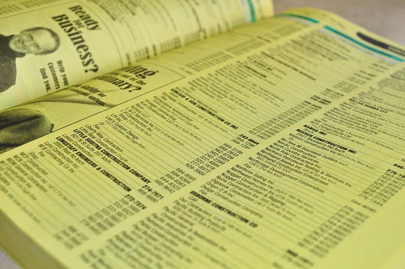 Flipping Through a Phone Book