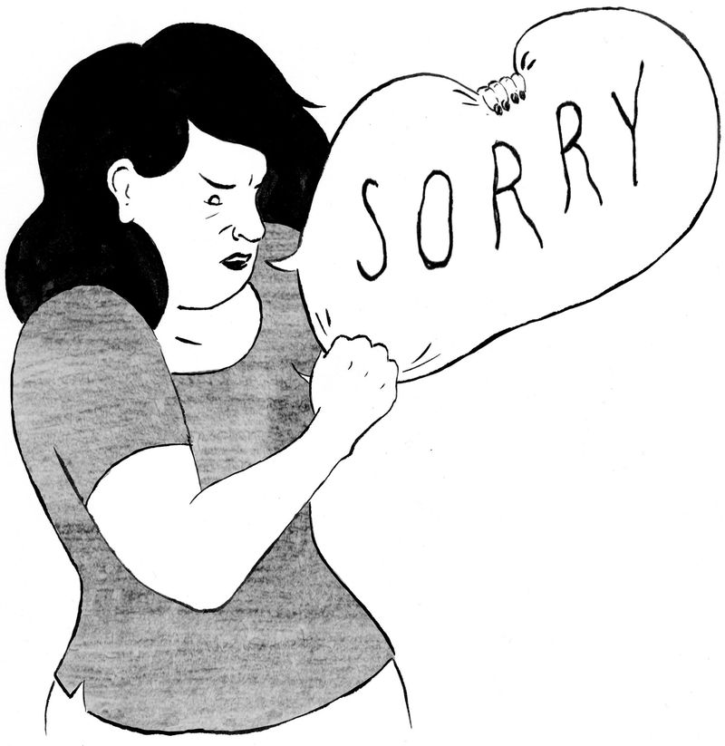 Over-Apologizing