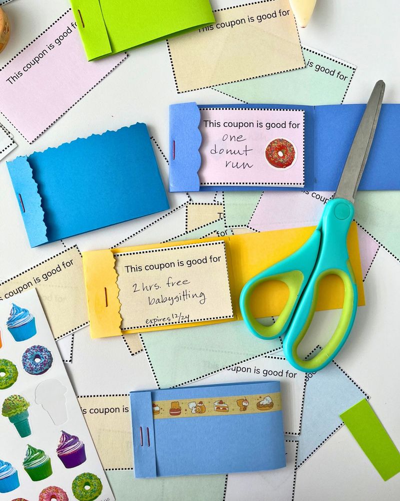 DIY Coupon Book