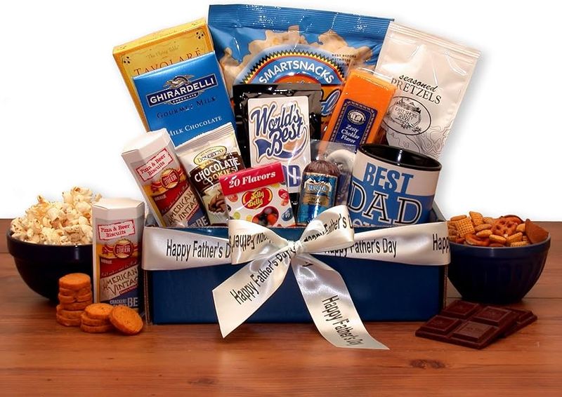 His Favorite Snack Basket