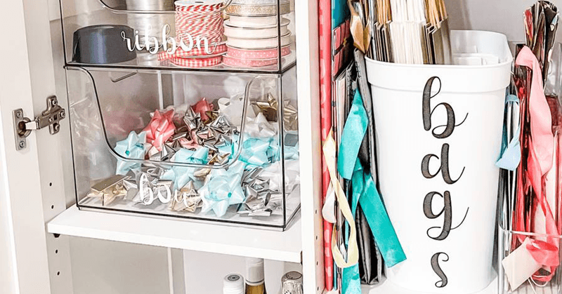 Gift Closet or Bin