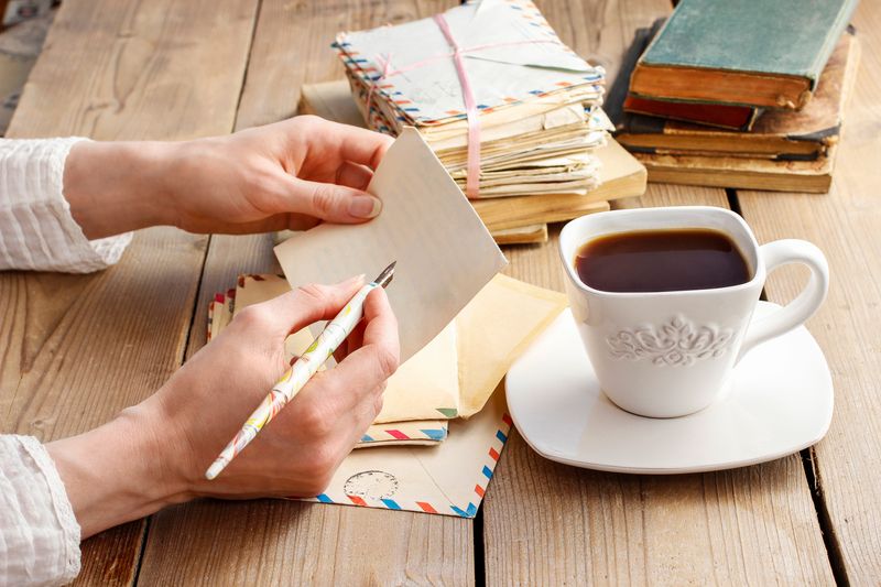 Lettere scritte a mano