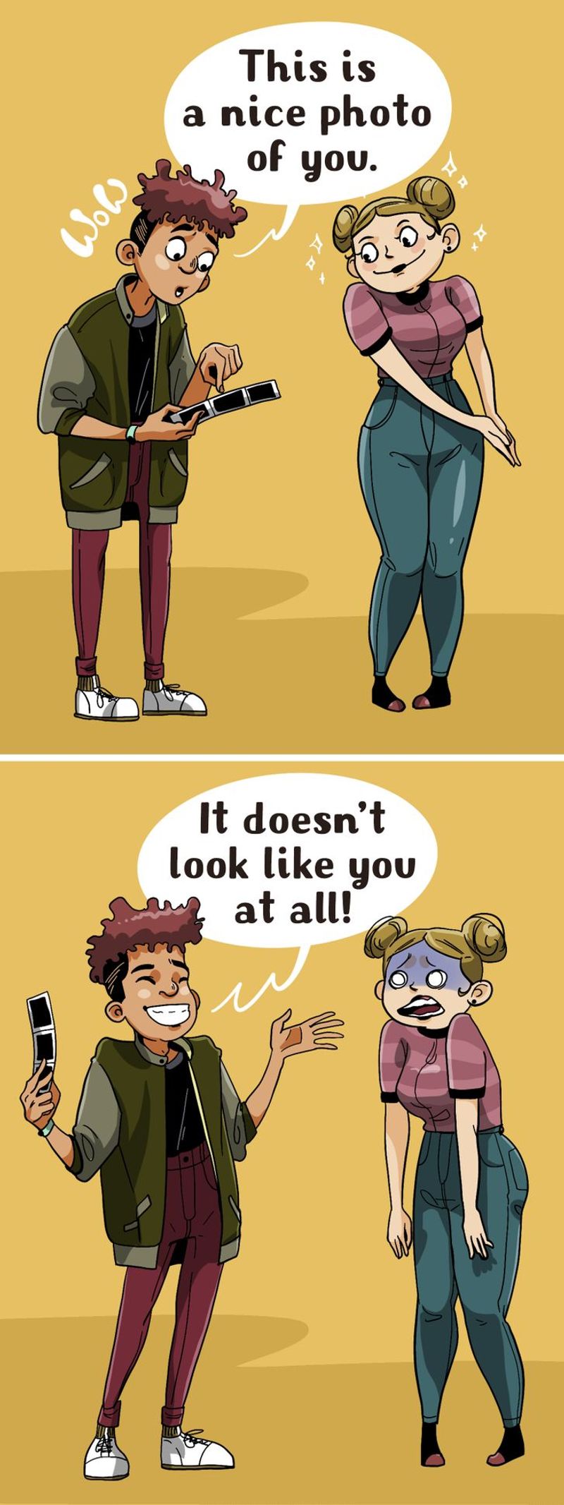 Giving a Compliment... Then Following It With a Correction