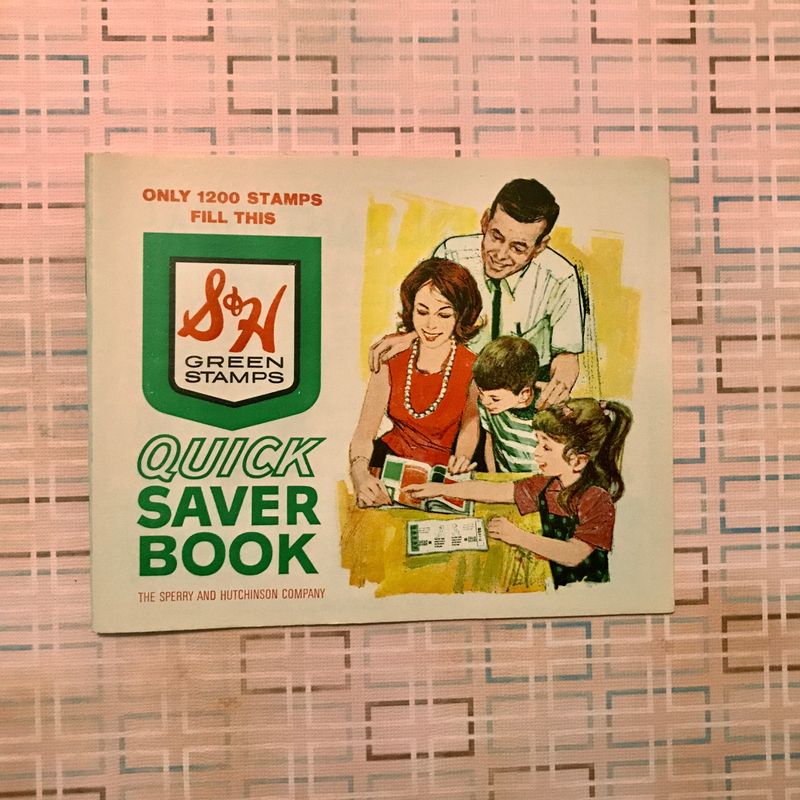 Saving S&H Green Stamps